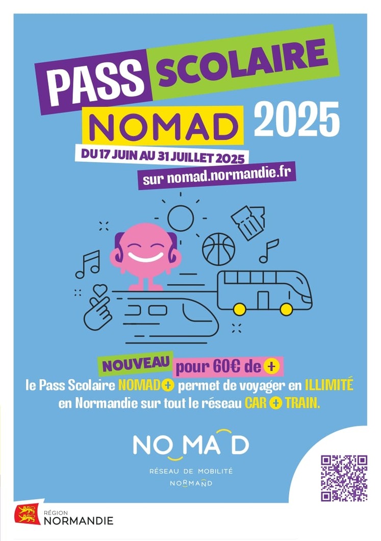 Pass scolaire Nomad 2025
