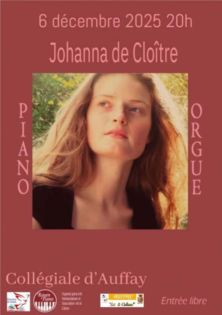Johanna de Cloitre en concert à la collégiale d'Auffay.