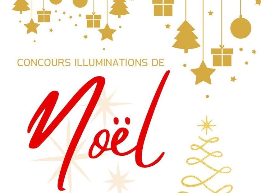 Concours 2025 illuminations de Noël à Auffay