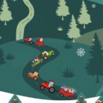 Défilé des tracteurs de Noël par JA 76 | 20 décembre
