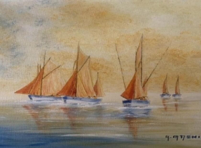 Tableau du peintre Anne-Marie Denis