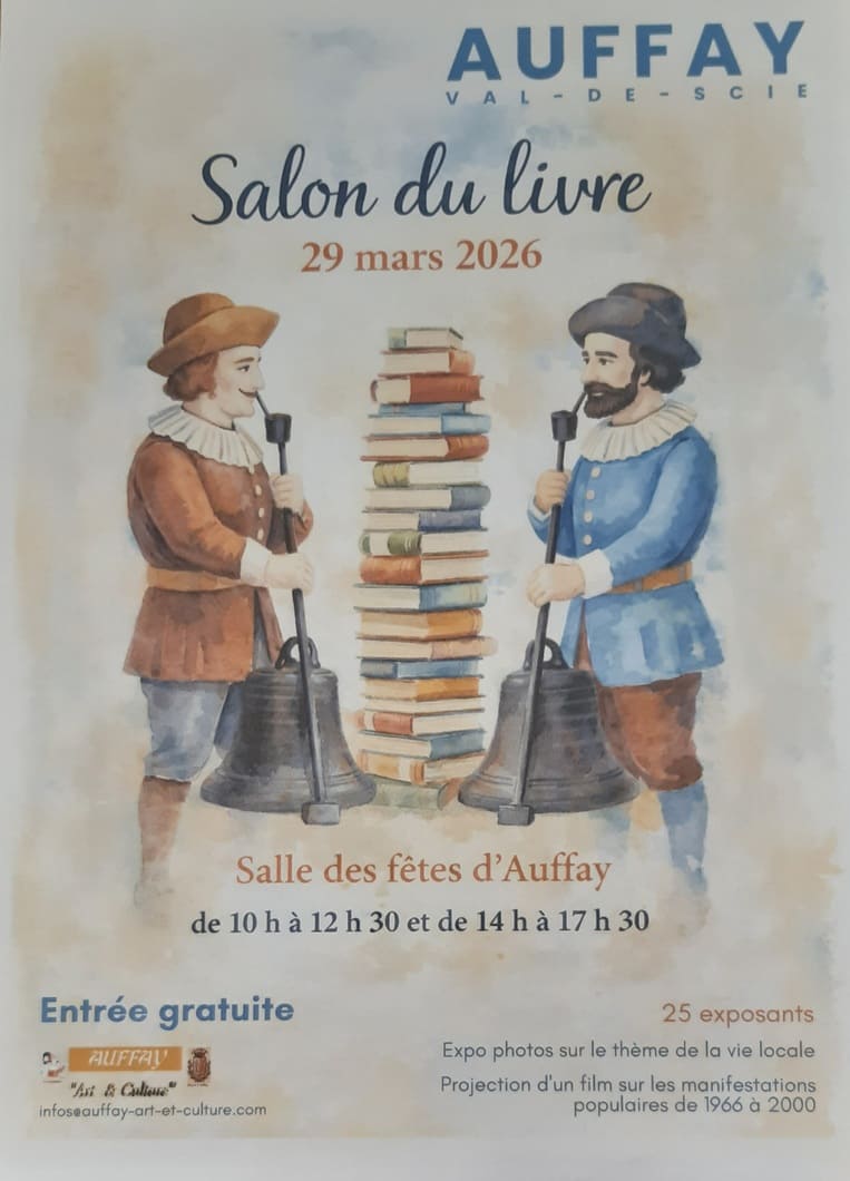 Salon du livre 2026 - Auffay