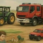 Expo d'engins agricoles et de pompiers modèles réels et miniatures | 5 avril