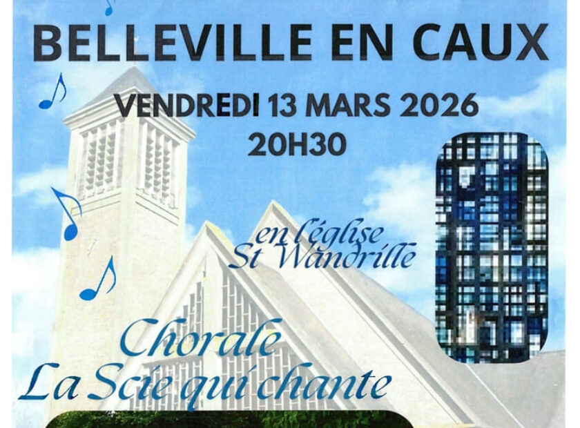 Concert de Printemps 2026 à Belleville-en-Caux | Chorale La Scie qui Chante