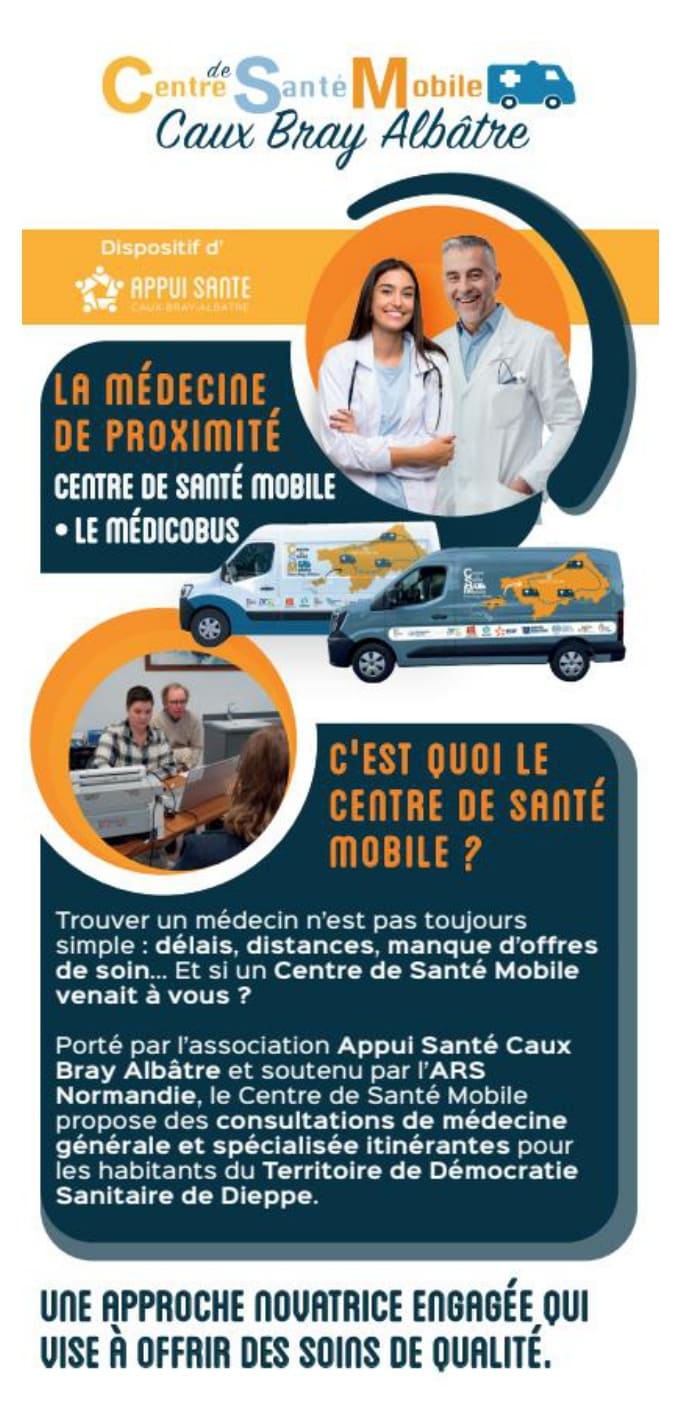 Centre de santé Mobile Caux Bray Albâtre