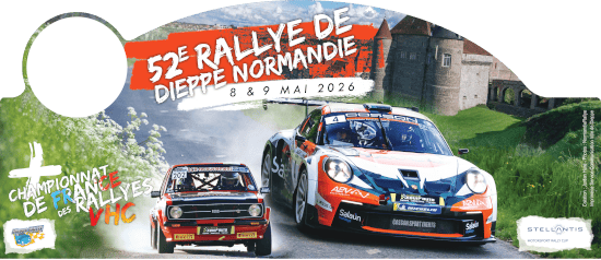 52e Rallye de Dieppe Normandie les 8 et 9 mai 2026