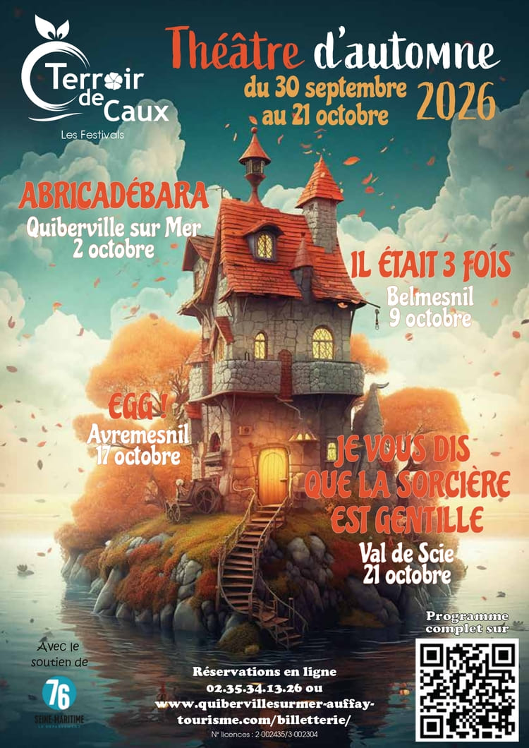 Théâtre d'automne 2026 au Terroir de Caux