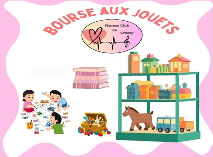 Bourse aux jouets, livres et vêtements à Cressy – 29 novembre
