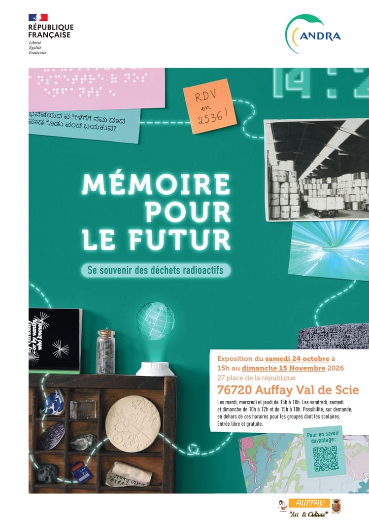 Exposition "Mémoire pour le futur" – Se souvenir des déchets radioactifs