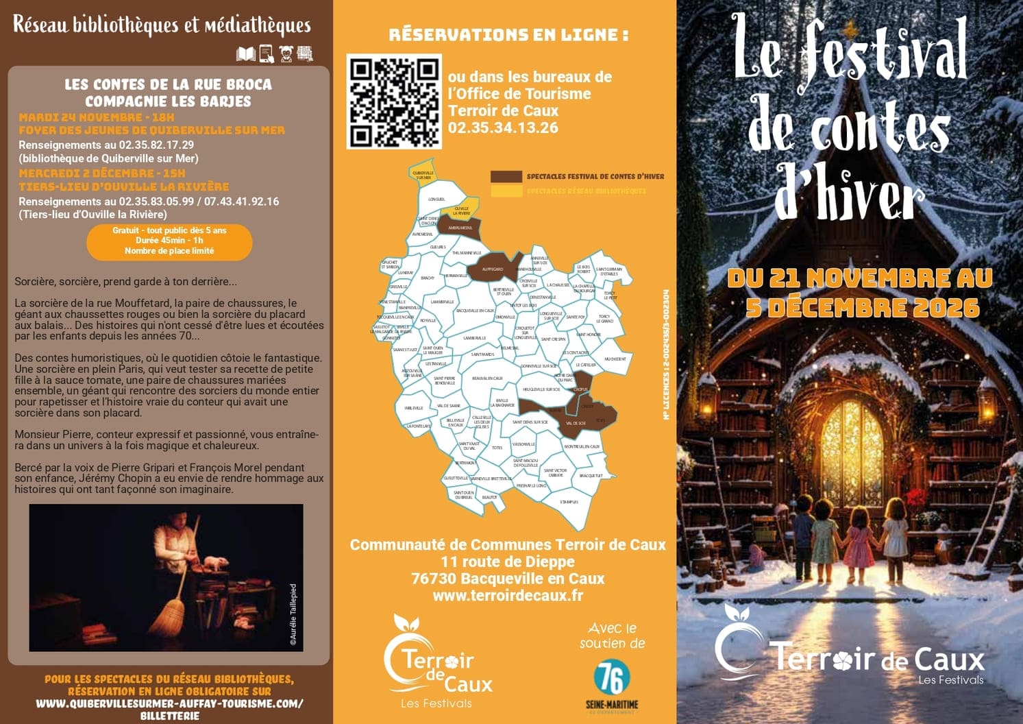 Festival de contes d’hiver 2026 : spectacles et magie en Terroir de Caux